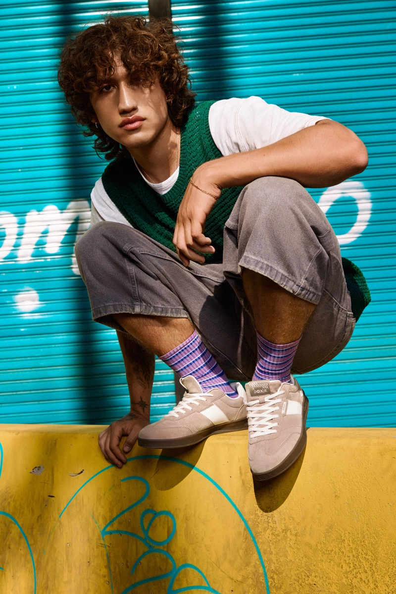 ZAPATILLA URBANA BRIXTON BEIGE DOXIE - DXU0002 - 1