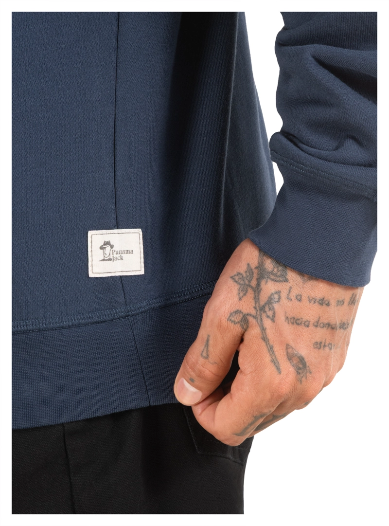 POLERON HOMBRE ALGODON PANAMA JACK - PJH006M | AZUL - 8