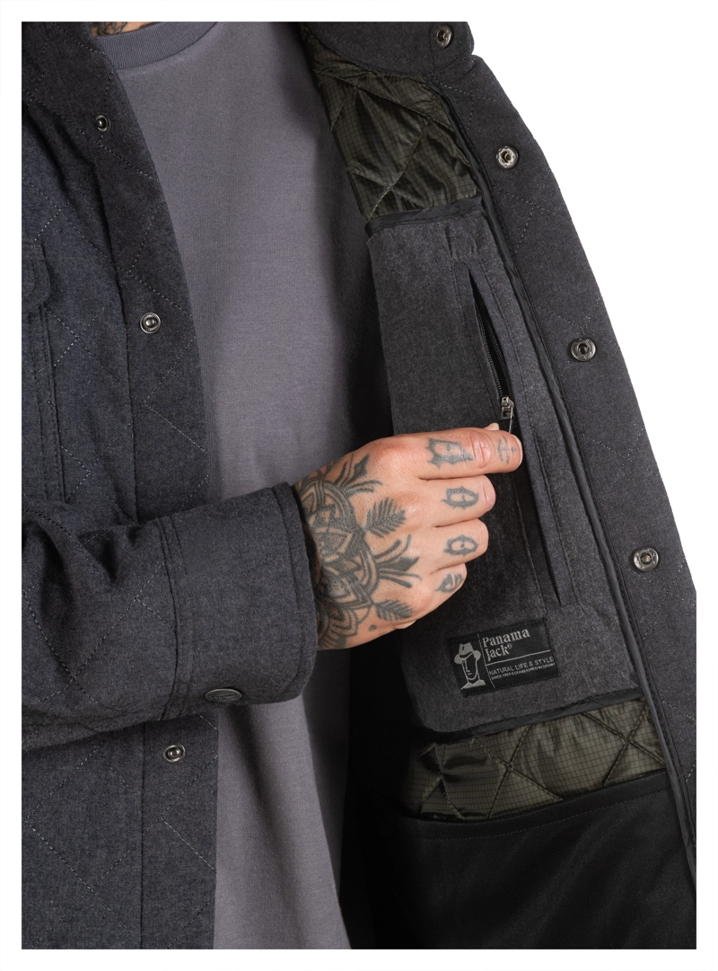 CHAQUETA HOMBRE ALGODON ACOLCHADA PJH020M PANAMA JACK - 7