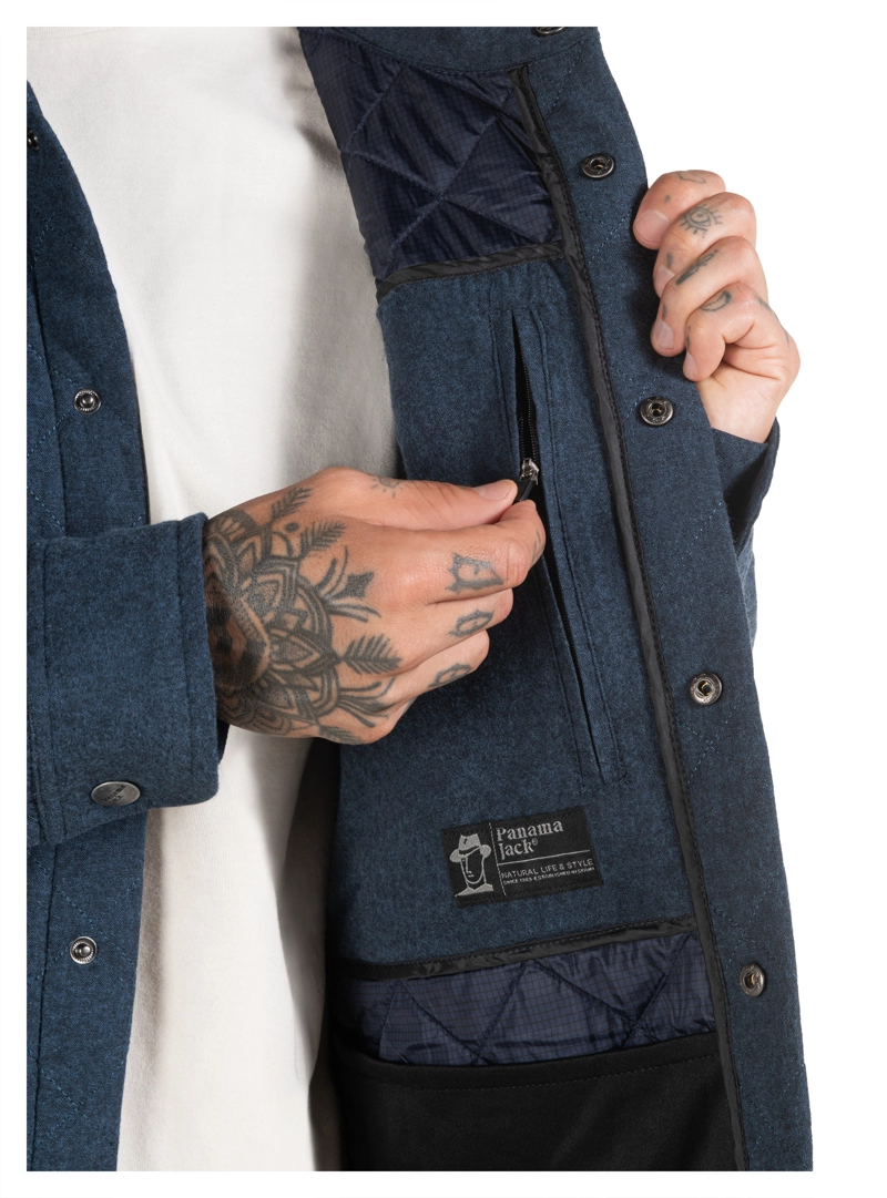 CHAQUETA HOMBRE ALGODON ACOLCHADA PJH020M PANAMA JACK - 6
