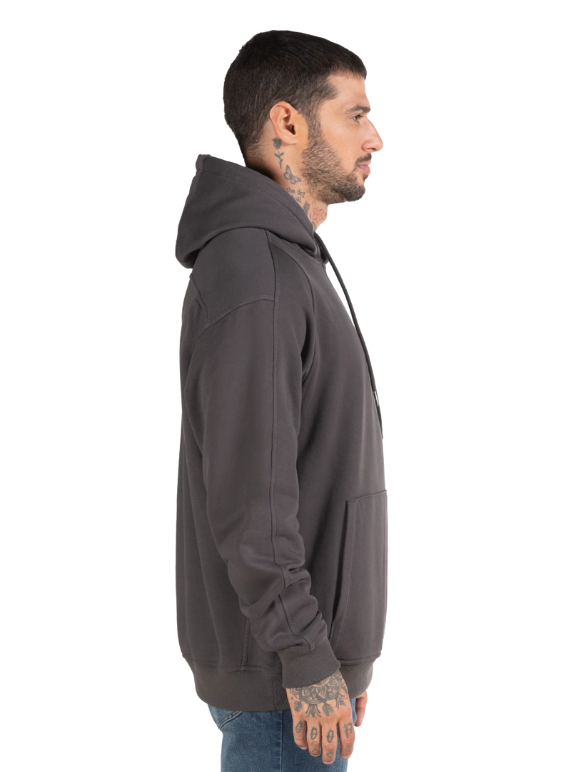 POLERON UNISEX HOODIE CANGURO PANAMA JACK - PJH025M | GRIS - 5