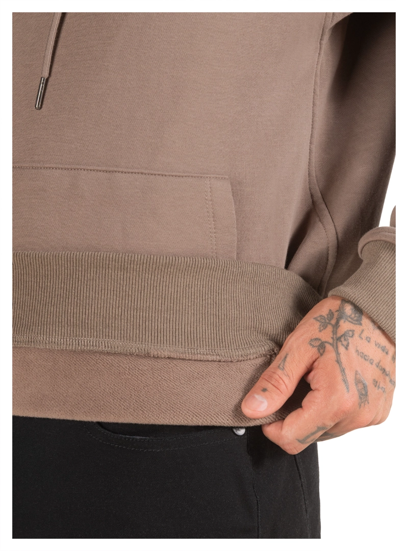 POLERON HOMBRE HOODIE CANGURO PANAMA JACK - PJH025M | MARRON - 5