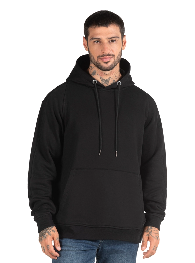 POLERON HOMBRE HOODIE CANGURO PANAMA JACK - PJH025M | NEGRO - 2