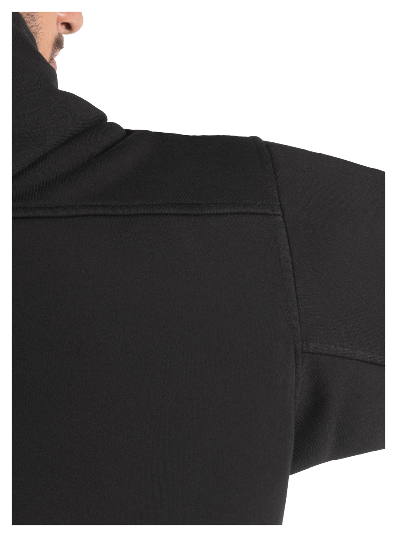 POLERON HOMBRE HOODIE CANGURO PANAMA JACK - PJH025M | NEGRO - 8