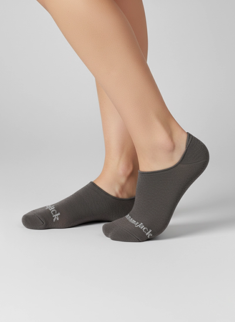 CALCETINES INVISIBLE ALGODON UNISEX PANAMA JACK - PJUCP07 | GRIS - 2