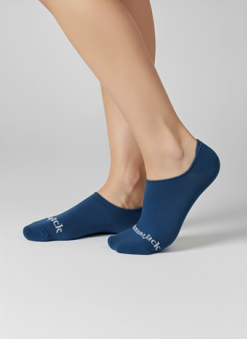 CALCETINES INVISIBLE ALGODON UNISEX PANAMA JACK - PJUCP07 | AZUL - 1