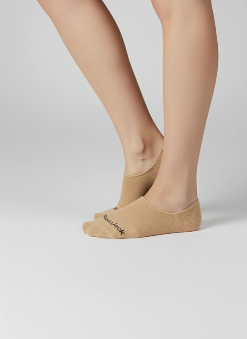 CALCETINES INVISIBLE ALGODON UNISEX PANAMA JACK - PJUCP07 | MARRON CLARO - 2
