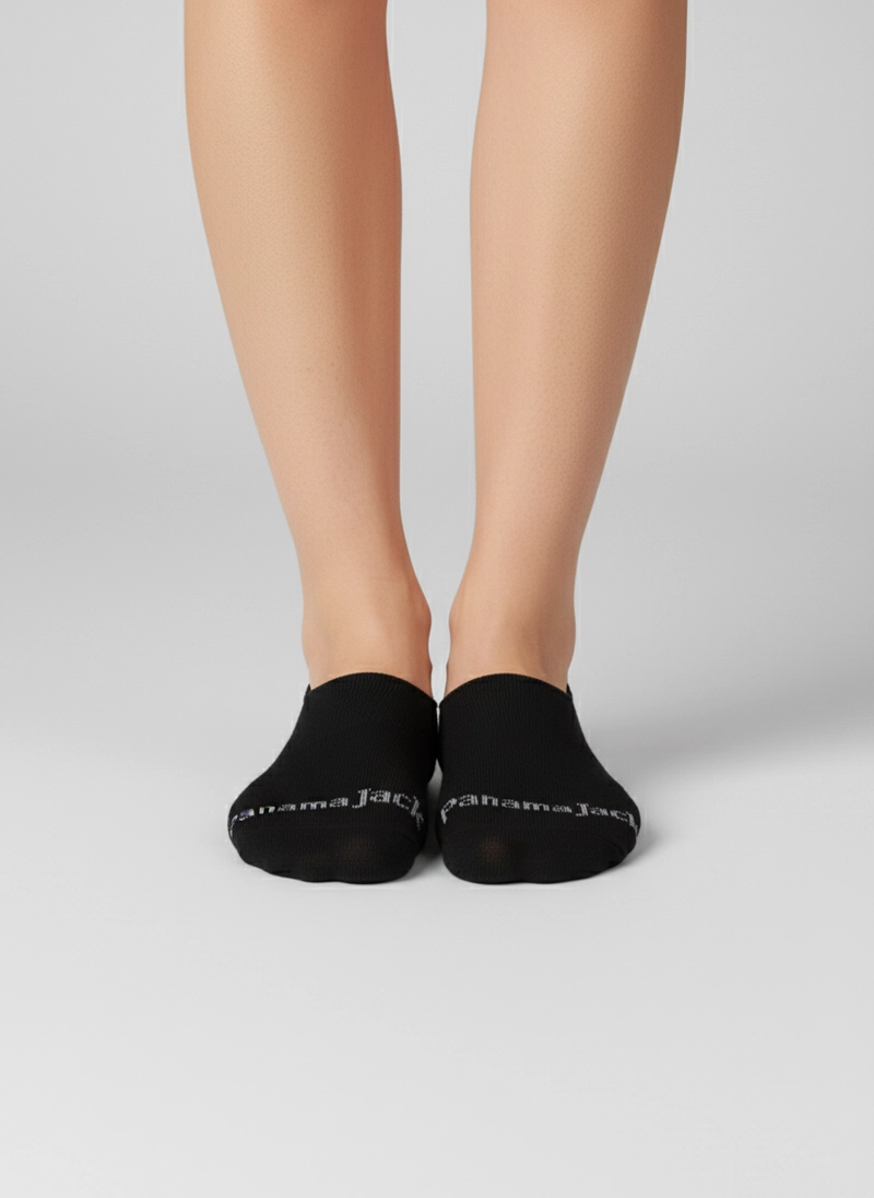 CALCETINES INVISIBLE ALGODON UNISEX PANAMA JACK - PJUCP07 | NEGRO - 1