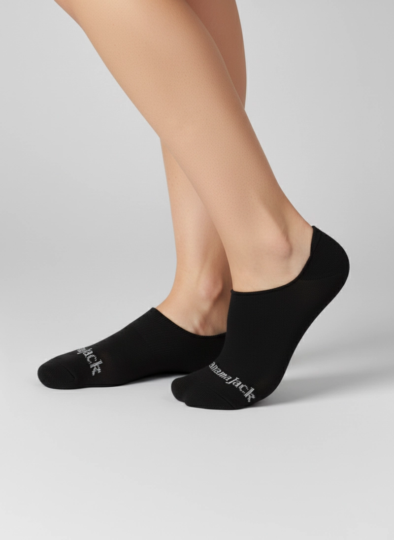 CALCETINES INVISIBLE ALGODON UNISEX PANAMA JACK - PJUCP07 | NEGRO - 2