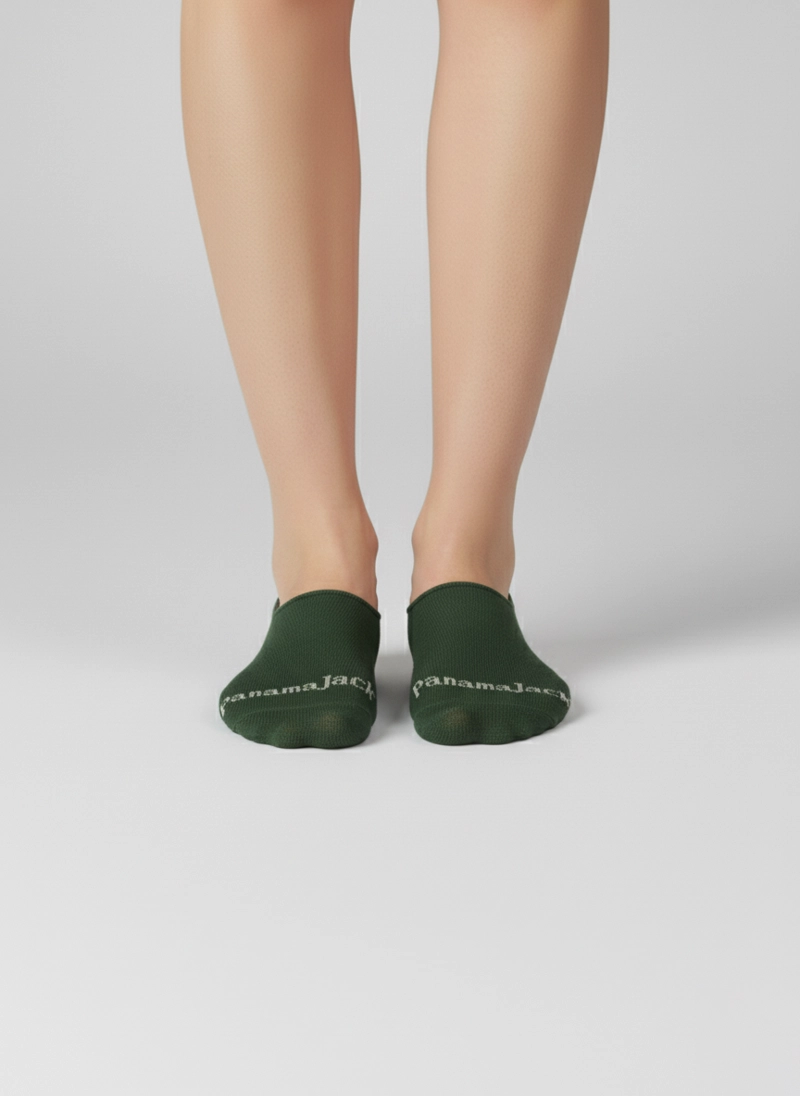 CALCETINES INVISIBLE ALGODON UNISEX PANAMA JACK - PJUCP07 | VERDE OSCURO - 2
