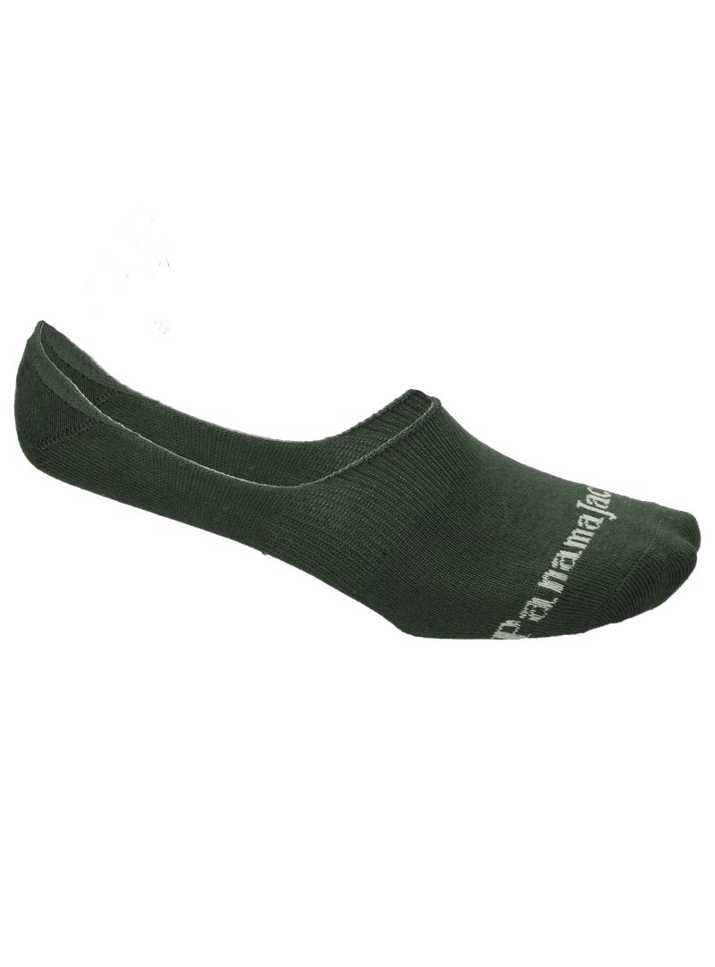 CALCETINES INVISIBLE ALGODON UNISEX PANAMA JACK - PJUCP07 | VERDE OSCURO - 3