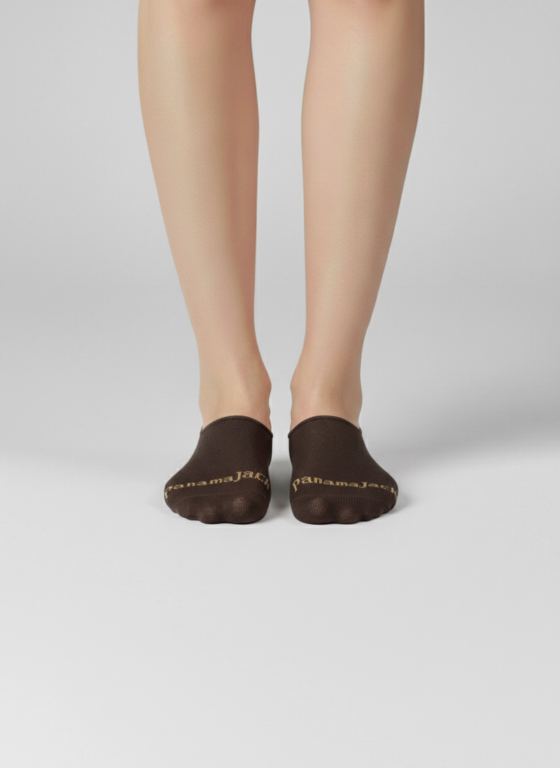 CALCETINES INVISIBLE ALGODON UNISEX PANAMA JACK - PJUCP07 | MARRON OSCURO - 3