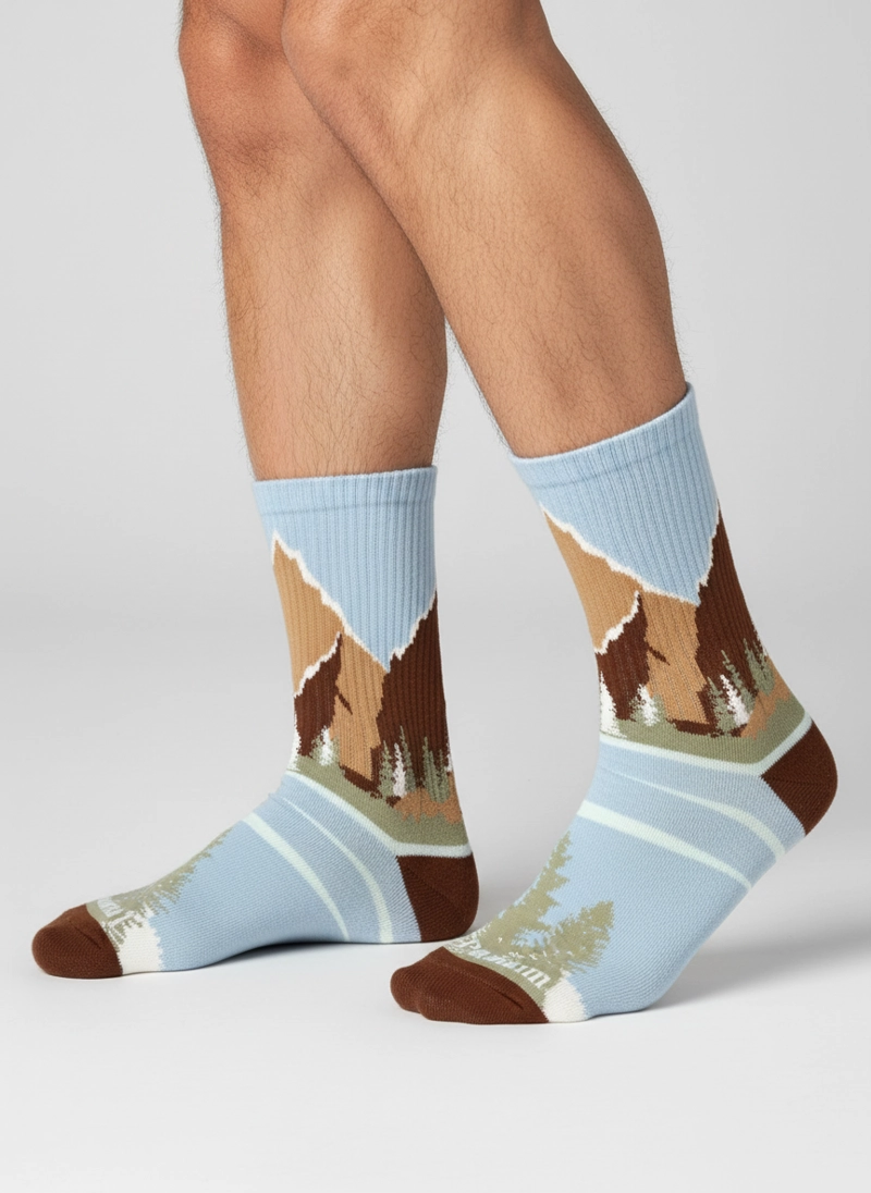 CALCETINES ALGODON CASUAL UNISEX PANAMA JACK - PJUCP05 | CELESTE - 3