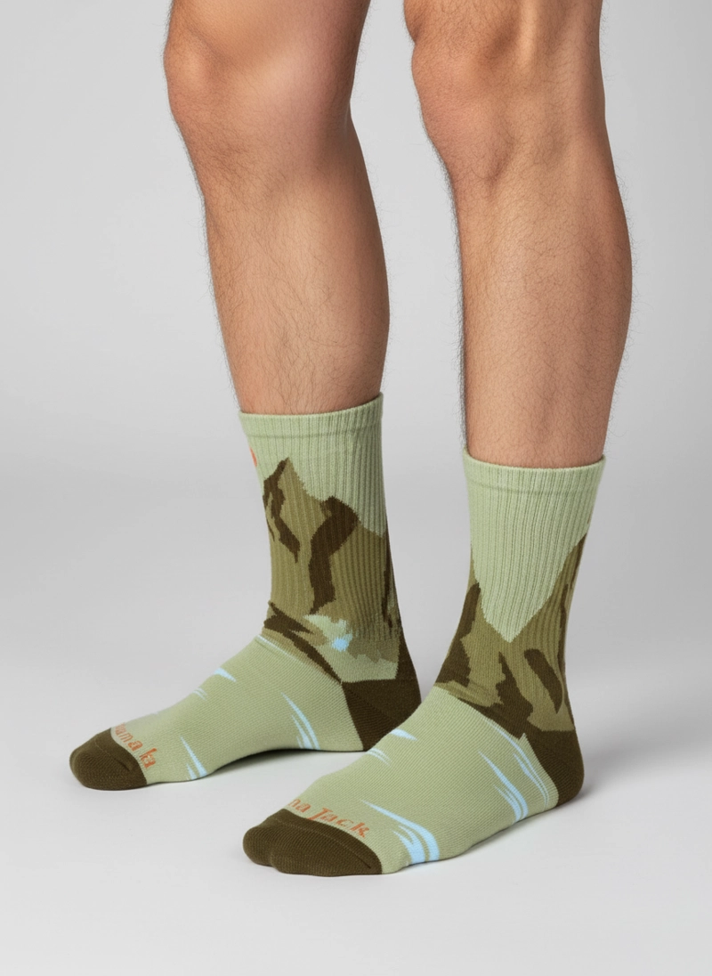 CALCETINES ALGODON CASUAL UNISEX PANAMA JACK - PJUCP05 | VERDE - 2