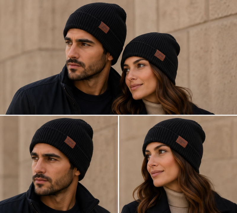 GORRO LANA UNISEX PANAMA JACK - L932 | NEGRO - 1
