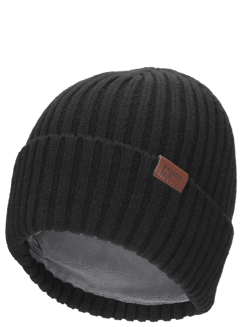 GORRO LANA Y POLAR UNISEX CASUAL PANAMA JACK - L933 | NEGRO - 2