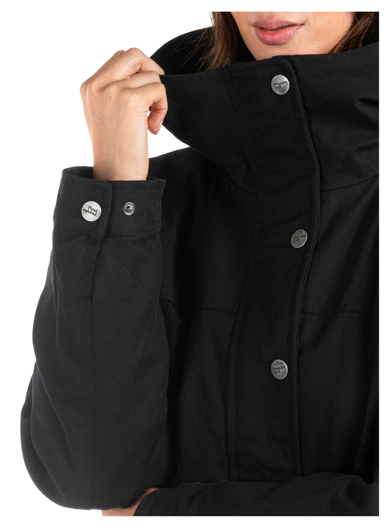 CHAQUETA MUJER CANVAS CHIPORRO PANANA JACK- PJM011M | NEGRO - 6