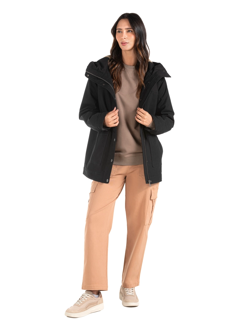 CHAQUETA MUJER CANVAS CHIPORRO PANANA JACK- PJM011M | NEGRO - 8