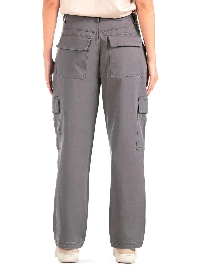 PANTALON MUJER CARGO VESTIR CASUAL PANAMA JACK - PJM012M | GRIS - 3