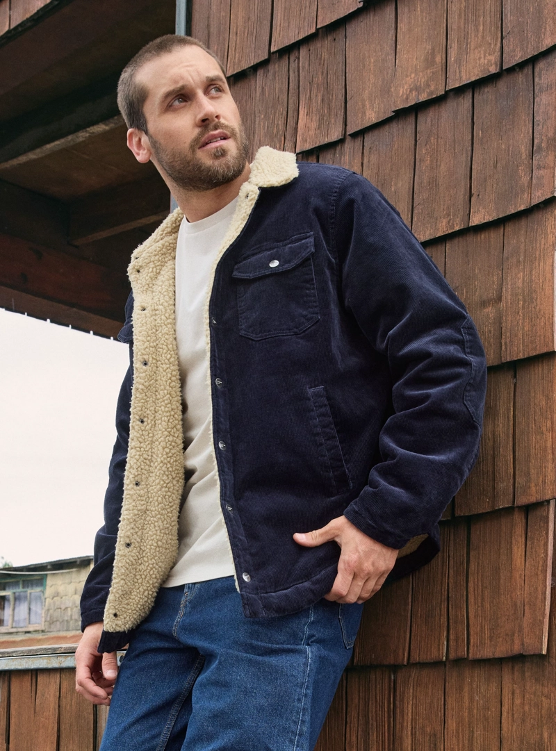 CHAQUETA HOMBRE COTELE  CHIPORRO PANAMA JACK - PJH022M | AZUL - 1