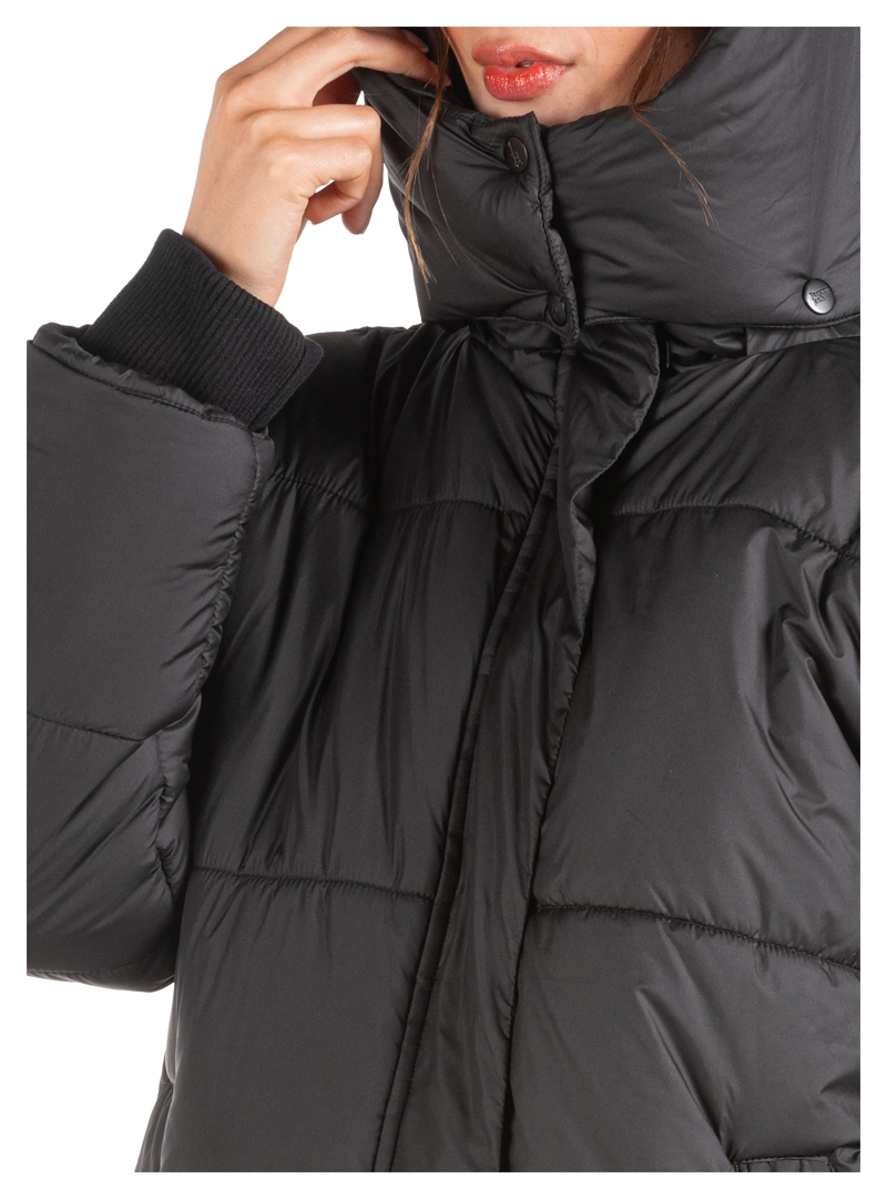 PARKA MUJER LARGA GORRO DESMONTABLE PANAMA JACK - PJM010M | NEGRO - 6