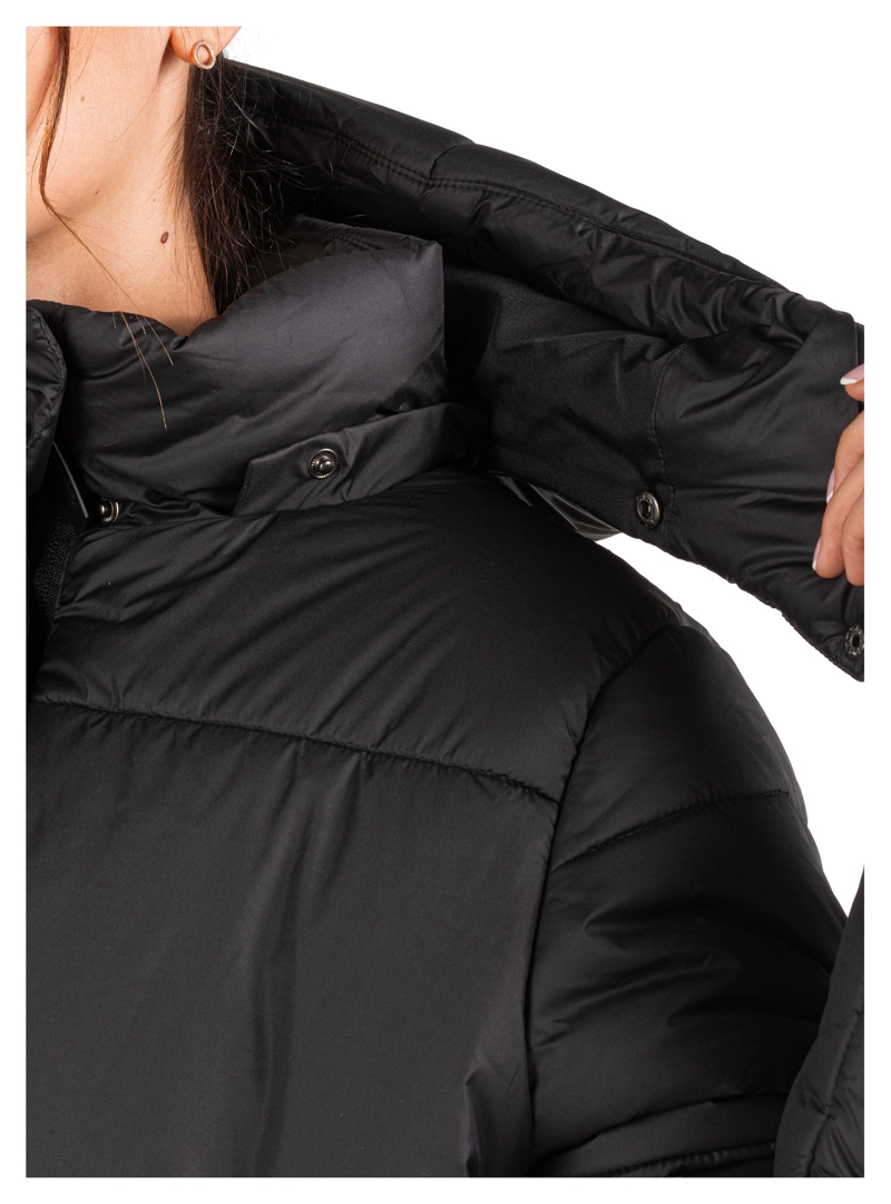 PARKA MUJER LARGA GORRO DESMONTABLE PANAMA JACK - PJM010M | NEGRO - 7