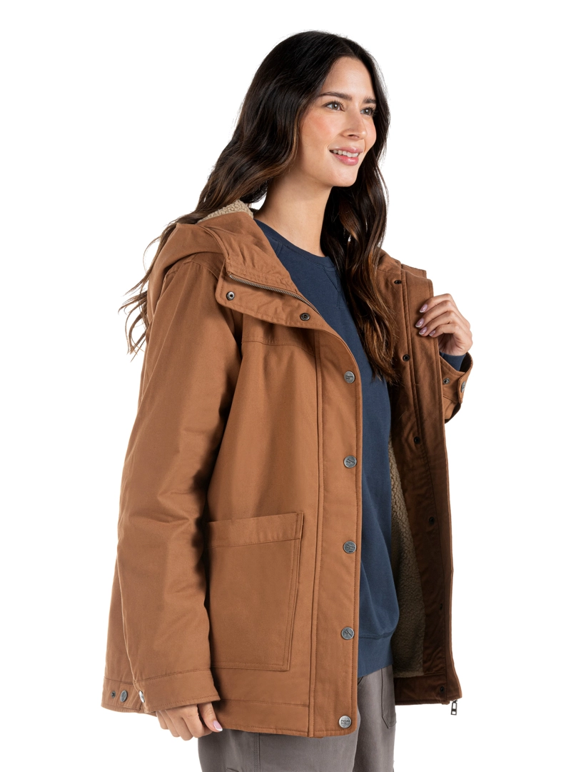 CHAQUETA MUJER CANVAS CHIPORRO PANANA JACK- PJM011M | MARRON CLARO - 4
