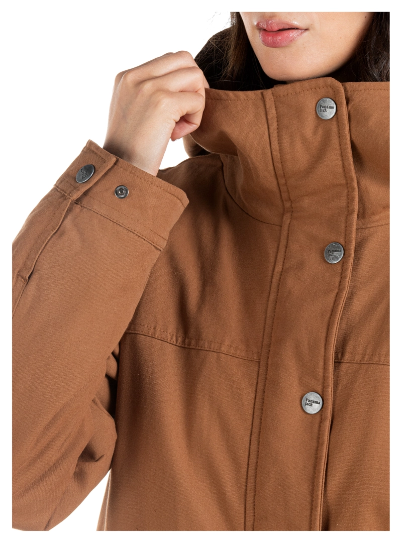 CHAQUETA MUJER CANVAS CHIPORRO PANANA JACK- PJM011M | MARRON CLARO - 6