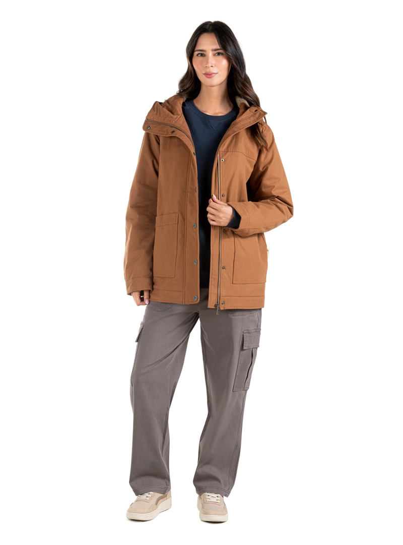 CHAQUETA MUJER CANVAS CHIPORRO PANANA JACK- PJM011M | MARRON CLARO - 8