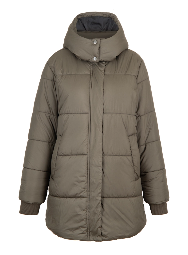 PARKA MUJER LARGA GORRO DESMONTABLE PANAMA JACK - PJM010M | VERDE - 7