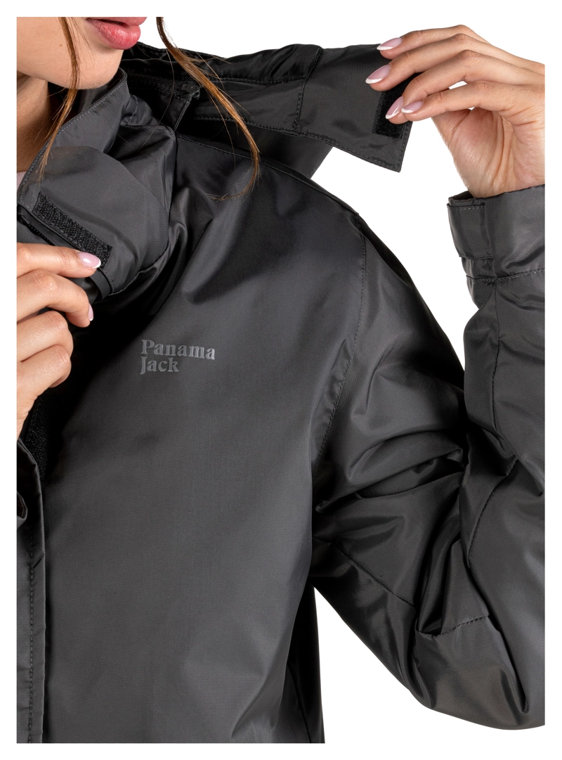 PARKA MUJER IMPERMEABLE LARGA OUTDOOR PANAMA JACK - PJM008M | GRIS - 6