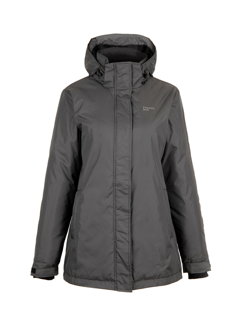 PARKA MUJER IMPERMEABLE LARGA OUTDOOR PANAMA JACK - PJM008M | GRIS - 7
