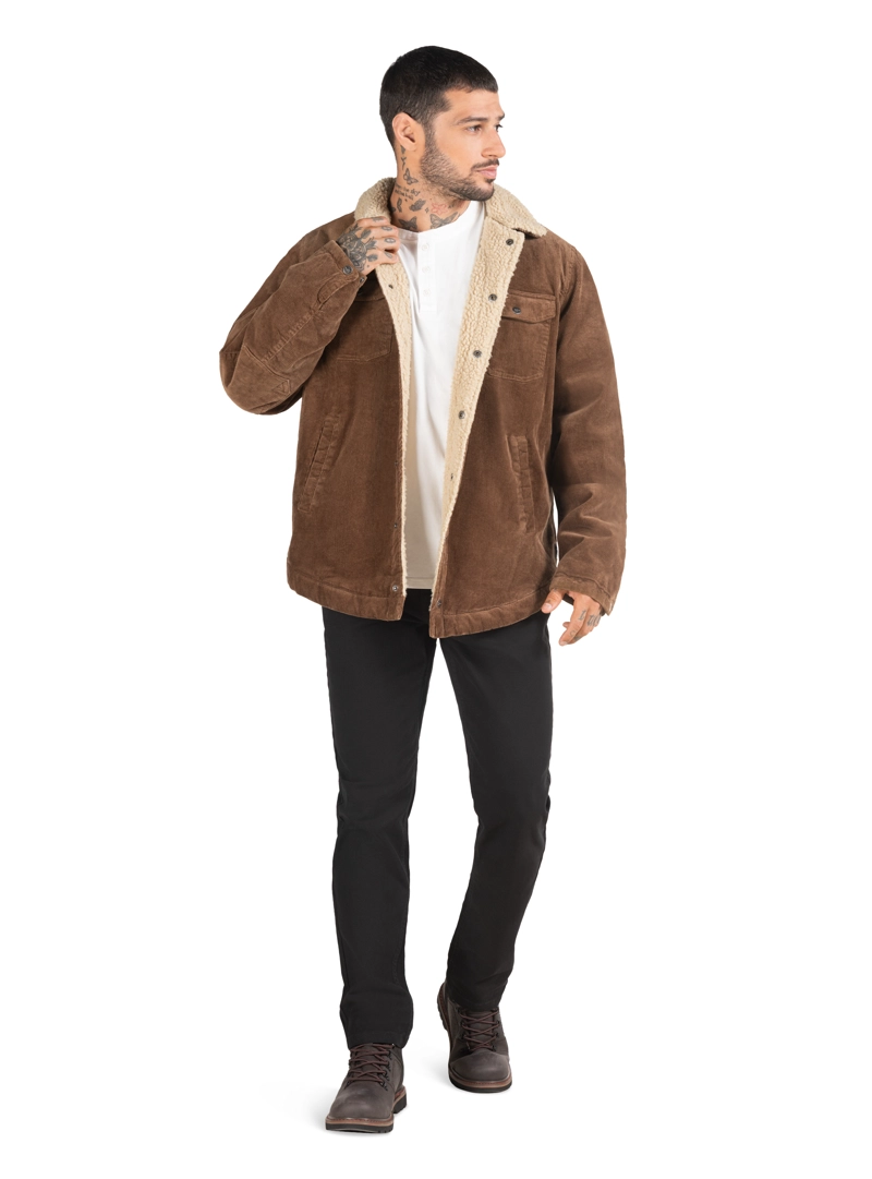 CHAQUETA HOMBRE COTELE  CHIPORRO PANAMA JACK - PJH022M | MARRON CLARO - 3
