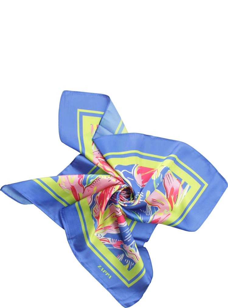 PAÑUELO MUJER FULL PRINT (PEQUEÑO) ZAPPA - K824 | TURQUESA - 6