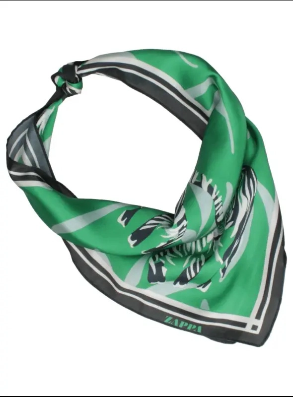 PAÑUELO MUJER FULL PRINT (PEQUEÑO) ZAPPA - K824 | VERDE - 3