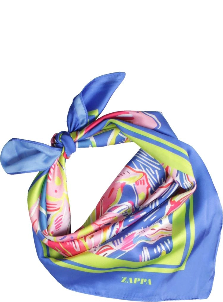 PAÑUELO MUJER FULL PRINT (PEQUEÑO) ZAPPA - K824 | AZUL - 3