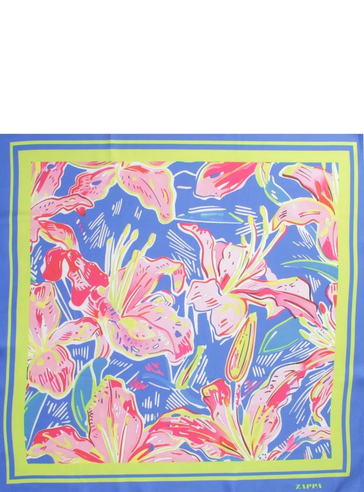 PAÑUELO MUJER FULL PRINT (PEQUEÑO) ZAPPA - K824 | AZUL - 5