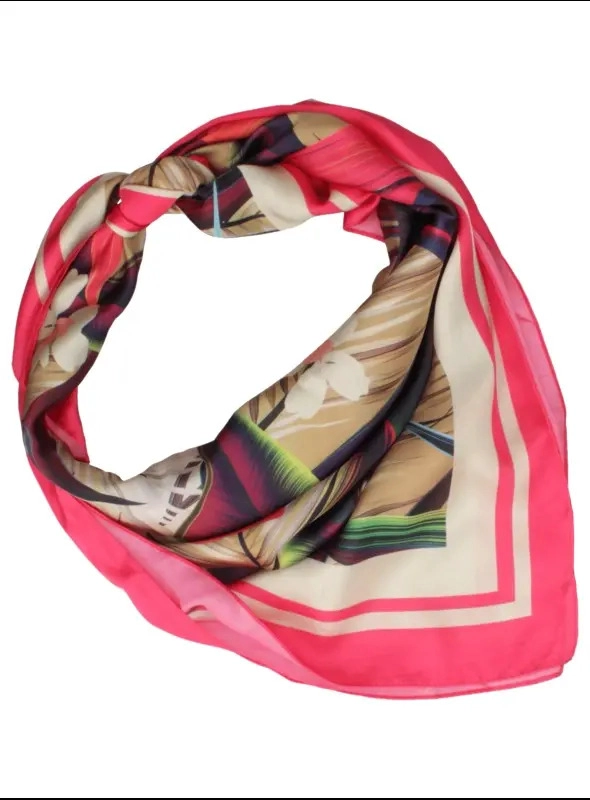 PAÑUELO MUJER DISEÑOS CASUAL (GRANDE) POLLINI - K823 | MARRON CLARO - 5