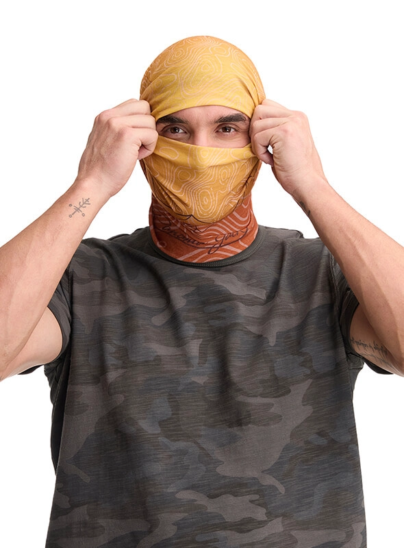 BANDANA DEPORTIVA Y CASUAL UNISEX PANAMA JACK - J905 | NARANJA - 3