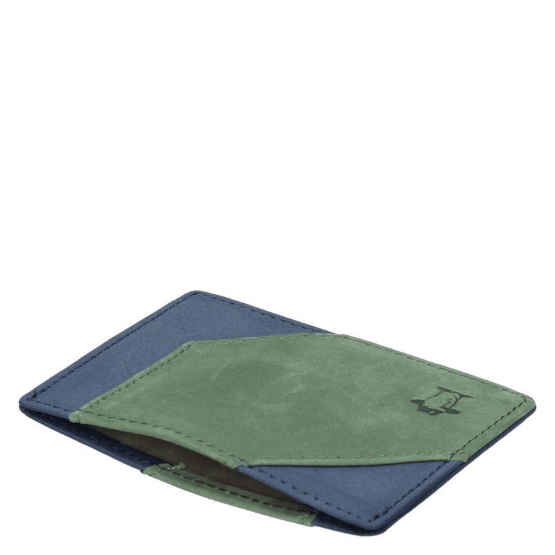 BILLETERA CUERO HOMBRE CASUAL PANAMA JACK -F998 | AZUL - 3