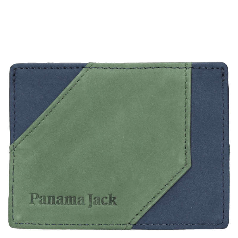 BILLETERA CUERO HOMBRE CASUAL PANAMA JACK -F998 | AZUL - 4