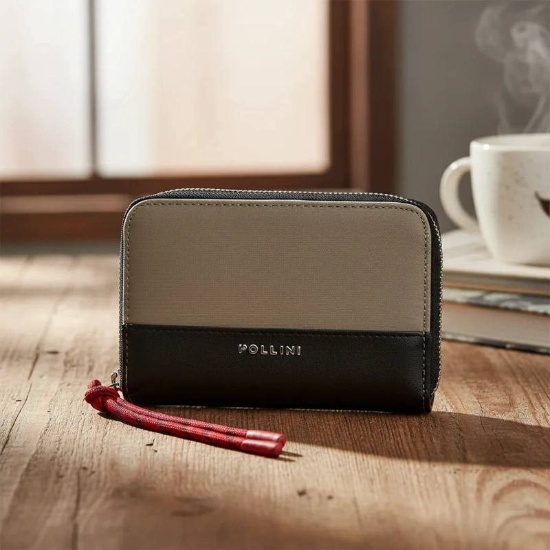 BILLETERA MUJER ESTRUCTURADA POLLINI - J865 - 5