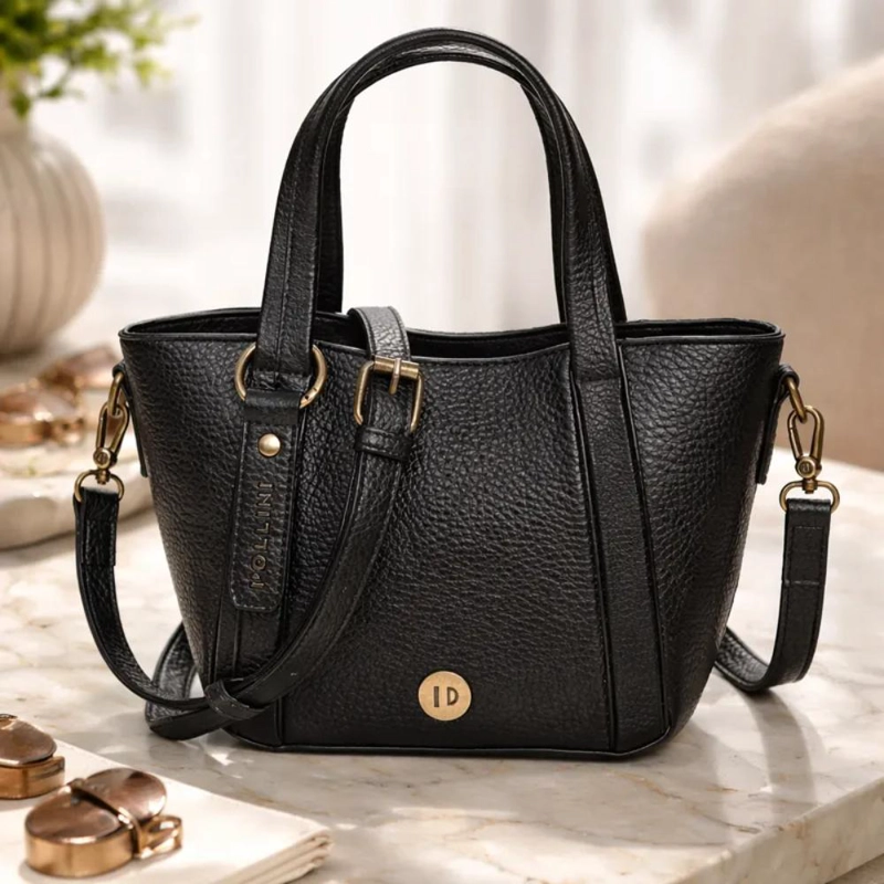 CARTERA BANDOLERA CASUAL POLLINI - POM030X | NEGRO - 6