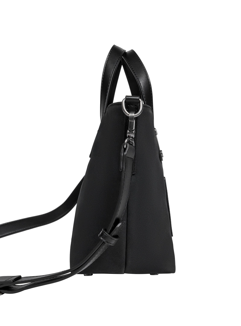CARTERA BANDOLERA EFECTO GAMUZA ZAPPA - ZAM019X | NEGRO - 5