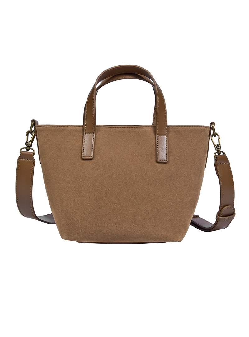 CARTERA BANDOLERA EFECTO GAMUZA ZAPPA - ZAM021X | MARRON CLARO - 8
