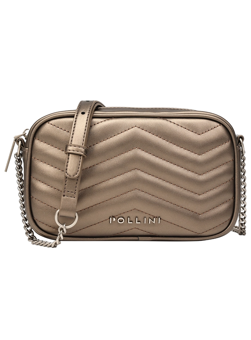 CARTERA BANDOLERA DETALLE CADENA POLLINI - POM034X | GRIS - 1