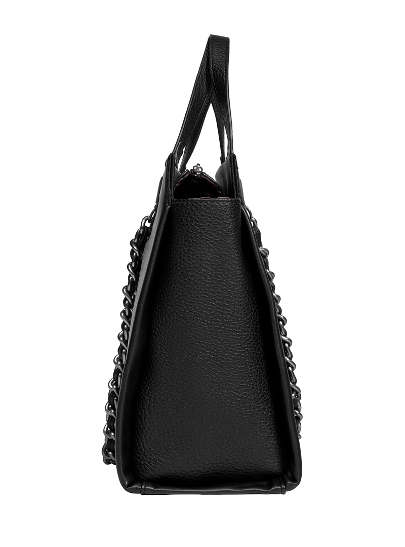 CARTERA TOTE DETALLE CADENA CADENA ZAPPA - ZAM011X | NEGRO - 4