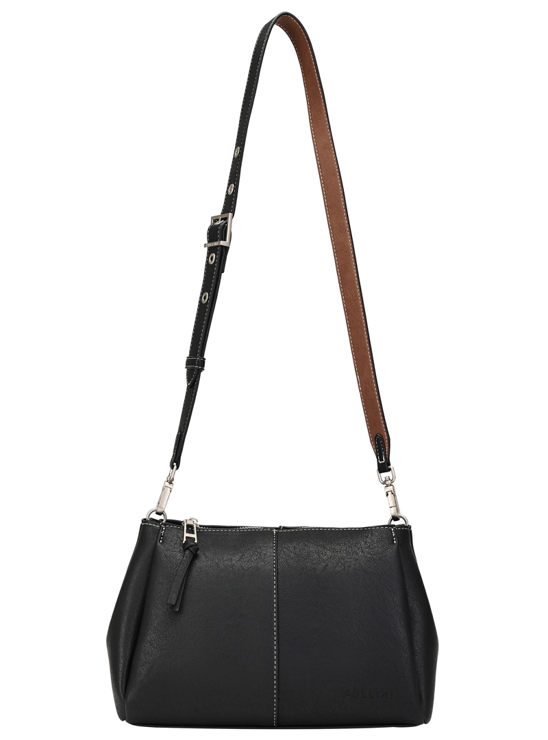 CARTERA BANDOLERA CASUAL POLLINI - POM004X | NEGRO - 2