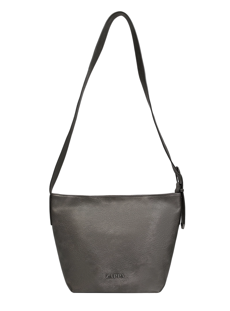 CARTERA BANDOLERA LIVIANA CASUAL ZAPPA - ZAM024X | GRIS OSCURO - 2