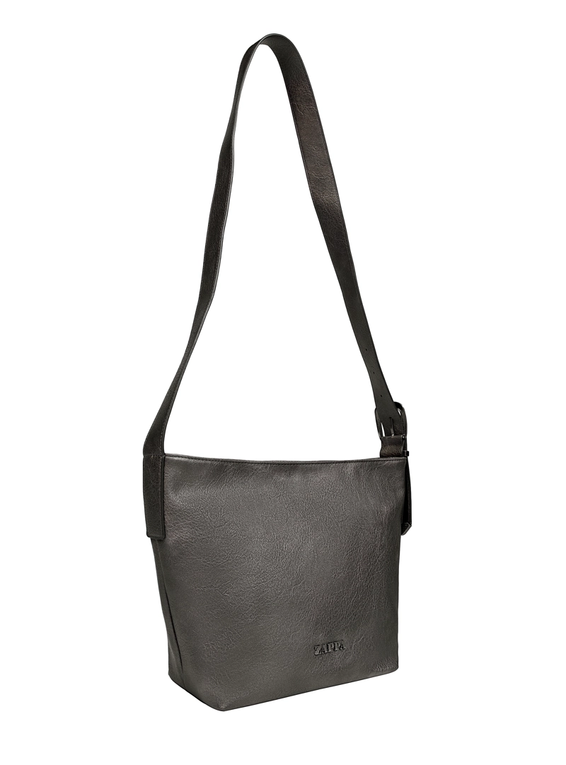 CARTERA BANDOLERA LIVIANA CASUAL ZAPPA - ZAM024X | GRIS OSCURO - 8